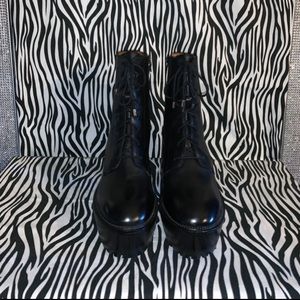Free People Platform Leather Boots